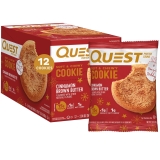 Quest Limited Edition Cinnamon Brown Butter Quest Protein Cookie 15g Protein 12 Count