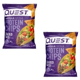 Quest Tortilla 2PACK Style Protein Chips 19g Protein Loaded Taco Flavor