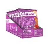 Quest Tortilla Style Protein Chips Spicy Sweet Chili 8 Bags