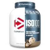 Dymatize Iso 100 Whey Protein Isolate Powder Cookies Cream 25g Protein 5 Lb