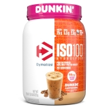 Dymatize ISO100 Hydrolyzed Whey Isolate Protein Powder Dunkin Cappuccino 25g