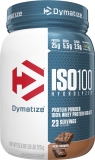 Dymatize ISO100 Hydrolyzed Whey Isolate Protein Powder Fudge Brownie 1.6 lb