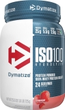 Dymatize ISO100 Strawberry Hydrolyzed Whey Isolate Protein Powder 1.6lb