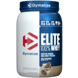 Dymatize Elite Whey Protein Powder 25g Protein Cookies Cream 2 Lbs