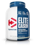 Dymatize Elite 100% Micellar Casein Slow Absorbing Protein Smooth Vanilla 4 lbs