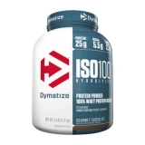 Dymatize ISO100 Hydrolyzed Whey Protein Isolate Gourmet Chocolate 5 Lbs 71 Servings
