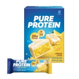 Pure Protein Bars Lemon Cake 20g Protein Gluten Free 1.76 oz 6 Count