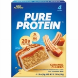 Pure Protein Caramel Churro Protein Bar - High-Protein Snack With Delightful Caramel Flavors