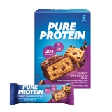 Pure Protein Bars Chewy Chocolate Chip 20g Protein 1.76 oz 6 Ct