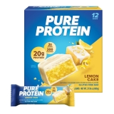 Pure Protein 20g Lemon Cake Protein Bar 12ct Pack