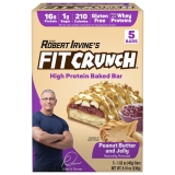 Fit crunch Peanut Butter Jelly Bar 16g Protein 5 Pack