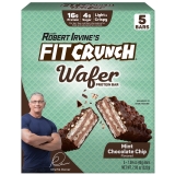 Fit Crunch Mint Choc Chip WAFER Protein Bar 16g 5ct