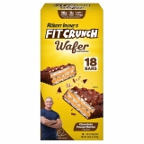 Fit Crunch  Wafer Protein Bars Chocolate Peanut Butter 18-count 1.59 oz