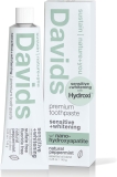 Davids Fluoride Free Nano Hydroxyapatite Toothpaste Enamel Remineralization Sensitive Relief Whitening Antiplaque SLS Free Natural Peppermint 5.25oz USA Made