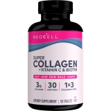 NeoCell Super Collagen Tablets Vitamin C Biotin 90 Count