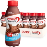 Premier Chocolate Protein Shake 30G Protein 1G Sugar 24 Vitamins Minerals Immune Support 11.5 Fl Oz Pack Of 12