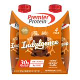 Premier Protein Salted Caramel Truffle Indulgence Shake 30g Protein 11 fl oz 4 Ct