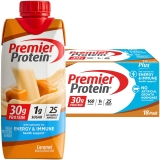 Premier  Protein Energy Immune Support Shakes Caramel 11 Fl Oz 18 Pack 30 g