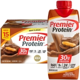 Premier Protein 30g High Protein Shake Chocolate Peanut Butter 11 fl oz 15 pk