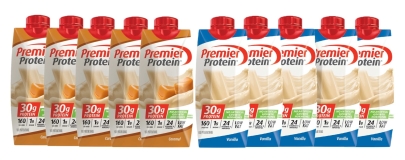 Premier Protein High Protein Shakes 5 Vanilla 5 Caramel 11 fl oz 10 pack