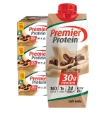 Premier Protein 30g High Protein Shake Café Latte 11 fl. oz. 15 pk 3 Pack