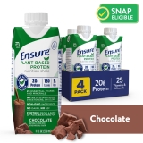Ensure Plant Based Vegan Protein Chocolate Nutrition Shake 4 Pack
