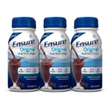 Ensure Original Dark Chocolate Nutrition Shake 8oz Bottle 6 Pack