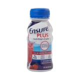 Ensure Plus Strawberry Flavor Nutrition Shake 8 oz Bottle 1 Each