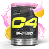 Cellucor C4 Ultimate Shred PreWorkout Powder Pink Lemonade Flavor 20 Servings
