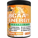 Evlution Nutrition BCAA Energy Electrolytes Pre-Workout Recovery Powder 5G BCAA Energy Endurance Lean Muscle Growth Amino Acid Supplement Recovery Drink 30 Servings
