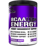 Evlution Nutrition EVL Nutrition BCAA Energy Powder Natural Fat Burner Pre Workout Performance Recovery Evlution Nutrition BCAA Lean Energy 30 Servings Furious Grape Flavor