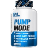 Evlution Nutrition PumpMode Nitric Oxide Supplement Arginine Betaine Pine Bark Maximum Pumps Performance Gluten Free Pre Workout Supplement