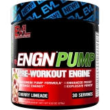 Evlution nutrition ENGN Pump Intense Pre Workout with Creatine Maximum Pump Formula Cherry Limeade Flavor 30 Servings