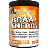 Evlution Nutrition Orange Blast BCAA Powder 30 Servings - Energy Drink with B12 & C - Muscle Recovery & Endurance - EVL BCAA Amino Acids