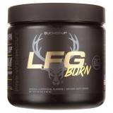 Bucked Up LFG Burn Pre Workout Powder Fat Burn Supplement Tropical Flavor 6.8 oz 20 Servings