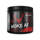 Bucked Up Woke AF Pre-Workout Powder Energy Cherry Candy Caffeine 20 Servings