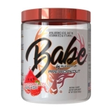 Babe Pre-Workout Hyaluronic Acid Biotin Watermelon 12.8 Oz. 30 Servings