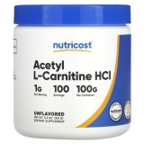 Nutricost Acetyl L-Carnitine ALCAR Powder 100g 1g Per Serving Supplement