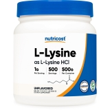 Nutricost L Lysine Powder 500g Pure Non-GMO Gluten Free Supplement
