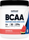 Nutricost Watermelon BCAA Powder 2 1 1 30 Servings Amino Acids