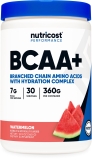 Nutricost BCAA Hydration Powder Watermelon 30 Servings - Branched Chain Amino Acids Hydration Complex Gluten Free Non-GMO Vegetarian