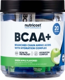 Nutricost BCAA Hydration Green Apple Stickpacks - BCAAs Hydration Complex Gluten-Free