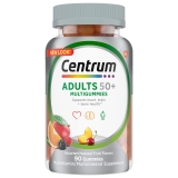 Centrum Multigummies Adult Over 50 Multivitamin Gummies Assorted Fruit 90 Ct Pack