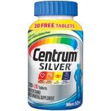 Centrum Silver Men Over 50 Multivitamins Multimineral Vitamin D3 Supplement 220 Ct