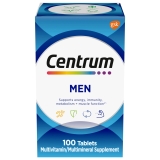 Centrum Men Multivitamin Multimineral Supplement 100 Count