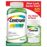 Centrum Adults Multivitamin 425 Tablets Complete Daily Nutrition Pack