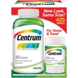 Centrum Adult Multivitamins Antioxidants Zinc B Vitamins 425 Count