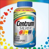 Centrum Silver Men 50 Plus 275 Tablets for Men's Health