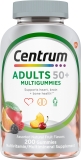 Centrum MultiGummies 50 Plus Adult Multivitamin Gummies with Calcium, Zinc, B, D Vitamins - 200ct