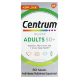 Centrum Silver Multivitamin Adults 50 Plus Multivitamin Multimineral Supplement 80 Count